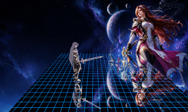 Mira healing the party against Kael